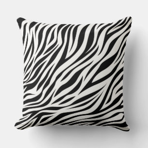 Zebra Animal Skin Print Pattern-15391 Kissen