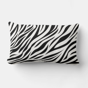 Zebra Animal Skin Print Pattern-15391 Lendenkissen