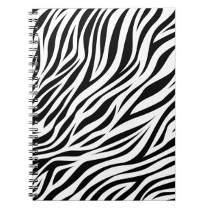 Zebra Animal Skin Print Pattern-15391 Notizblock