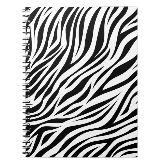 Zebra Animal Skin Print Pattern-15391 Notizblock (Vorderseite)
