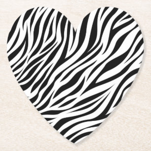 Zebra Animal Skin Print Pattern-15391 Untersetzer