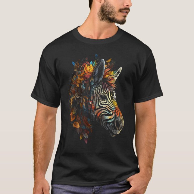 Zebra Animal Zoo Animal Zebra T-Shirt (Vorderseite)