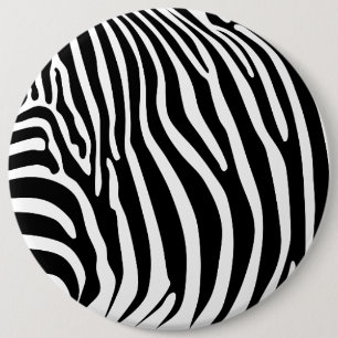 Zebra Animalprint Button