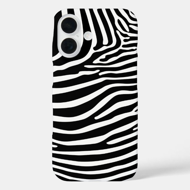 Zebra Animalprint Case-Mate iPhone Hülle (Rückseite)