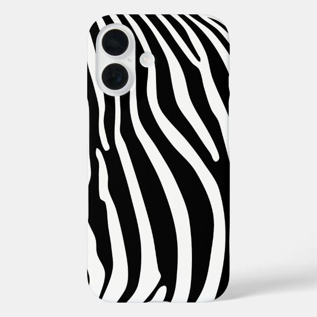 Zebra Animalprint Case-Mate iPhone Hülle (Rückseite)