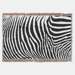 Zebra Animalprint Decke