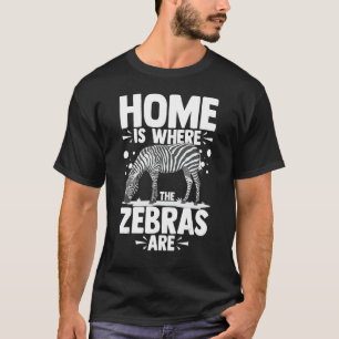 Zebra Animals Funny African Safari Zoo Niedlich T-Shirt