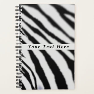Zebra - Anpassbar - Text hinzufügen / Name hinzufü Planer