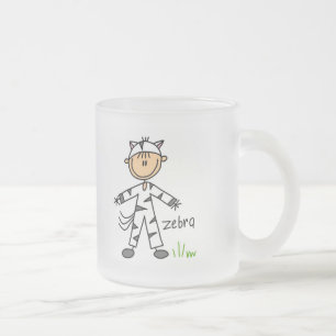 Zebra Anzieh T-Shirts und Geschenke Mattglastasse