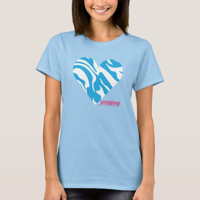 Zebra Aqua 2 T-Shirt (Vorderseite)