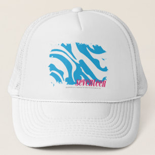 Zebra-Aqua 4 Truckerkappe