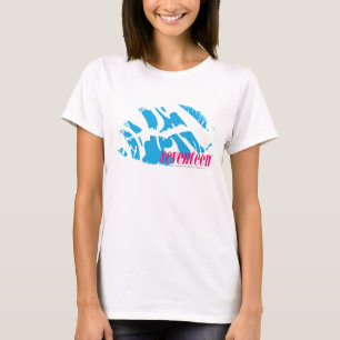 Zebra-Aqua T-Shirt