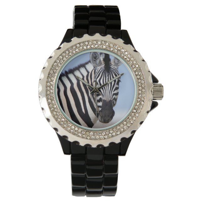 Zebra Armbanduhr (Vorderseite)
