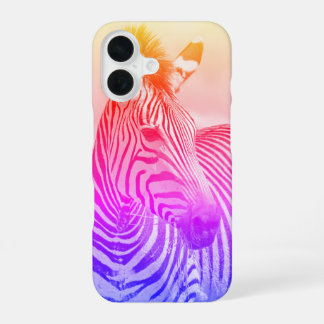 Zebra-Art iPhone 16 Hülle