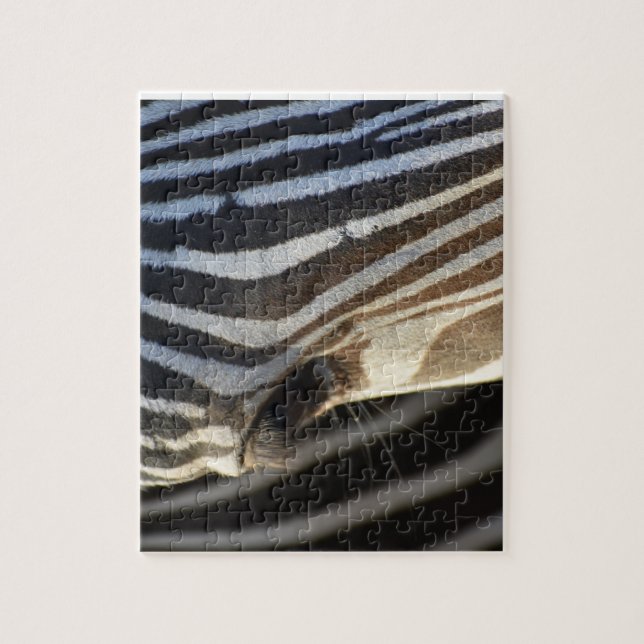 Zebra-Augen-Rätsel Puzzle (Vertikal)