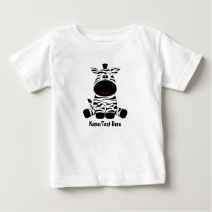 Zebra-Baby ist niedlich Baby T-shirt