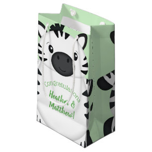 Zebra Baby Shower Kleine Geschenktüte