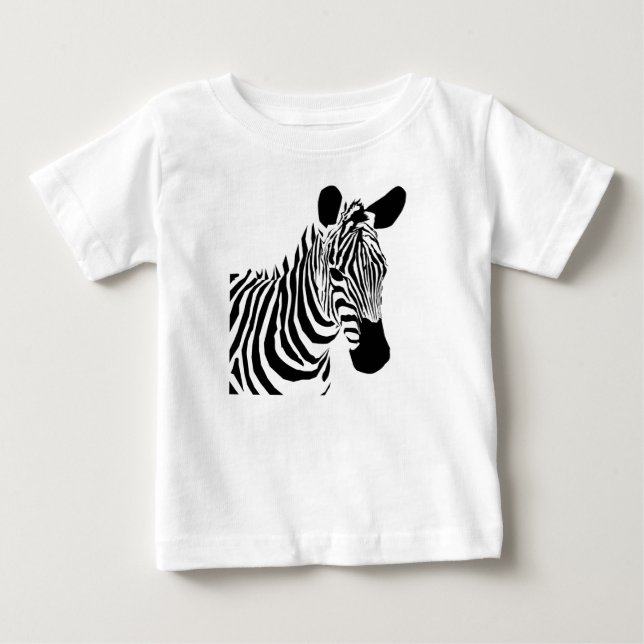Zebra Baby T-shirt (Vorderseite)