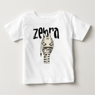 Zebra Baby T-shirt