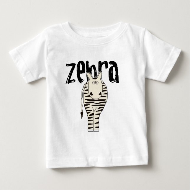 Zebra Baby T-shirt (Vorderseite)