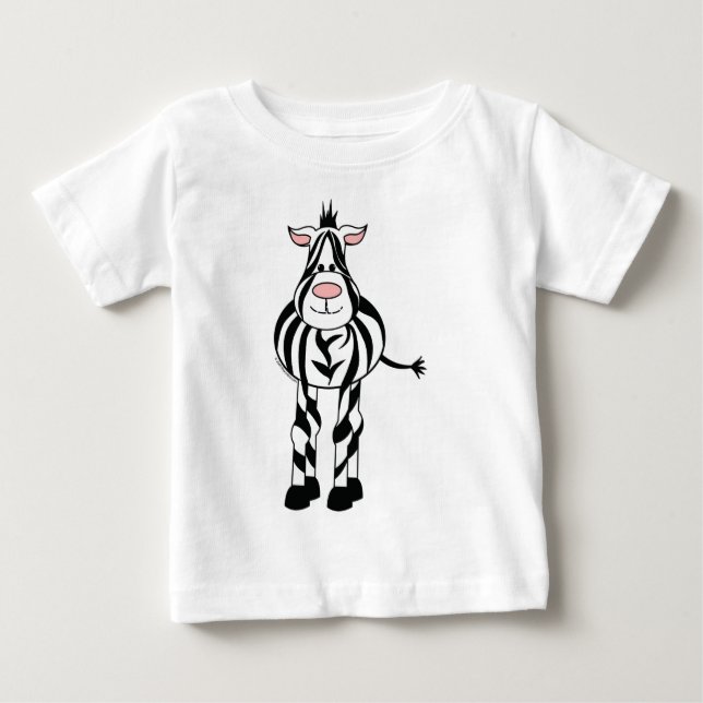 Zebra Baby T-shirt (Vorderseite)