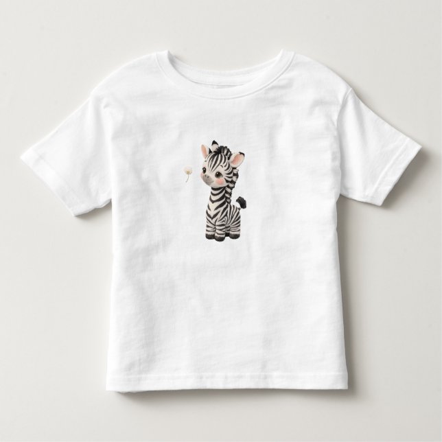 Zebra Baby T-Shirt – Cute Spotted & Striped Babies (Vorderseite)