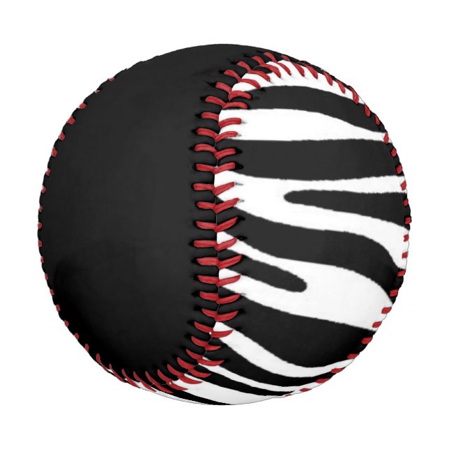 Zebra Baseball (Schrägansicht)