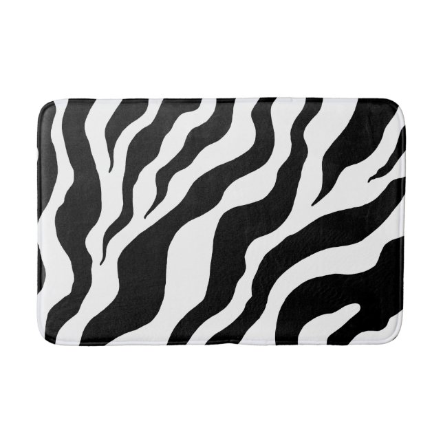 Zebra Bath Mat Badematte (Vorderseite)