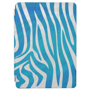 Zebra Blau und Weiß iPad Air Hülle