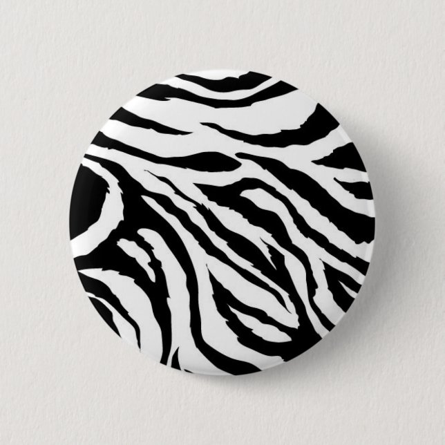 Zebra Button (Vorderseite)