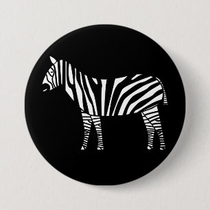 Zebra Button