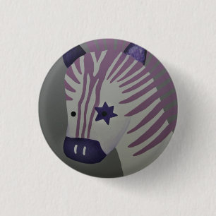Zebra Button