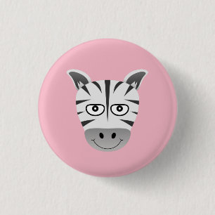Zebra Button