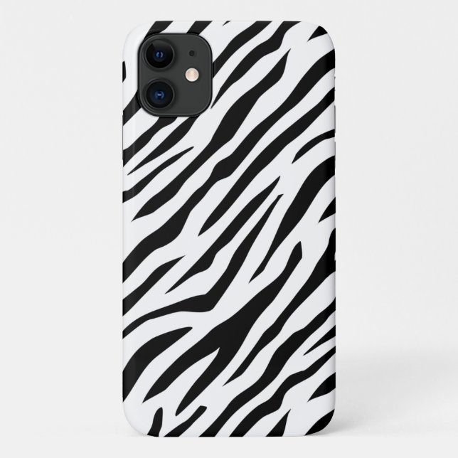 Zebra Case-Mate iPhone Hülle (Rückseite)