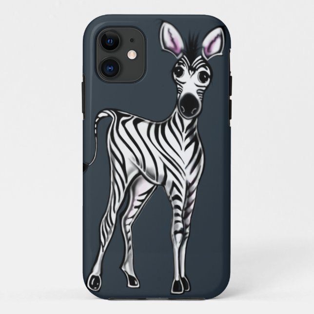 Zebra Case-Mate iPhone Hülle (Rückseite)