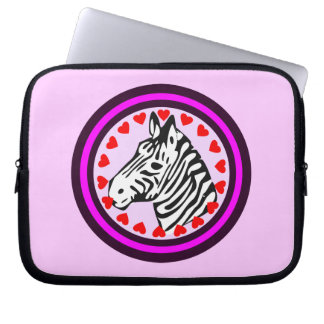 ♥ Zebra Chic & Fabulous Laptop Sleeve ☜