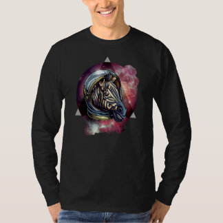 Zebra Cosmic Zebra Zebra Astronauten Space T-Shirt