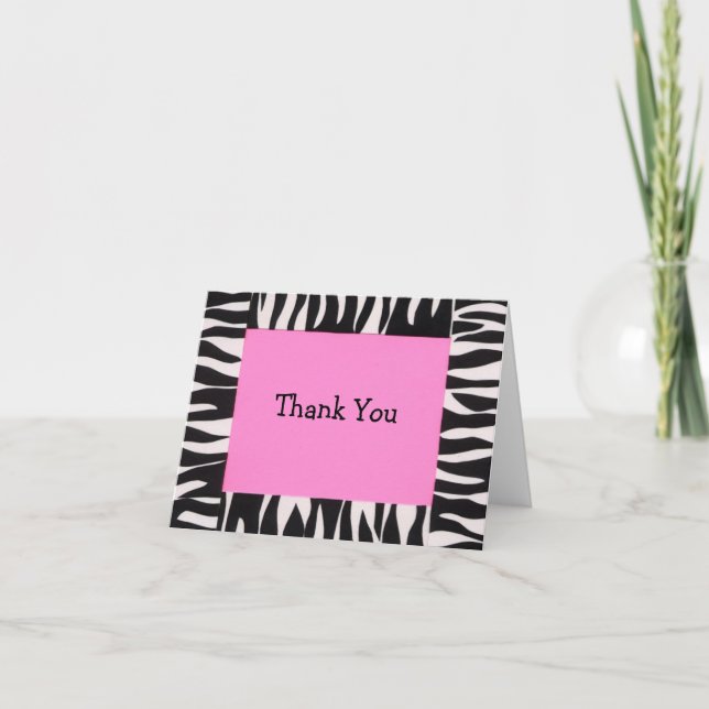 Zebra, danke (Vorderseite)