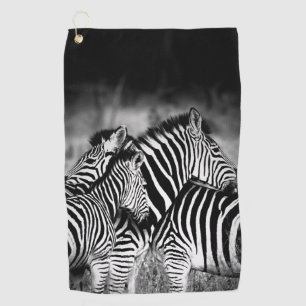 Zebra-Dazzle Golfhandtuch