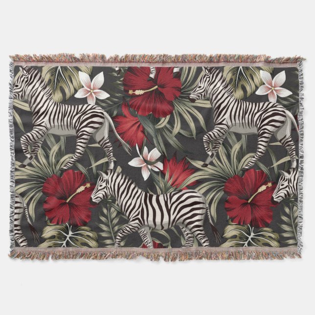 Zebra Decke (Vorderseite)