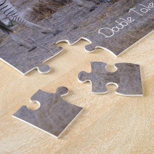 Zebra Double Take Foto Puzzle