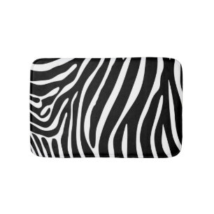 Zebra-Druck-Bad-Matte Badematte