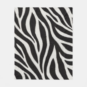 Zebra-Druck-Decke Schwarz-weiß-Wurfdecke für Tie Fleecedecke