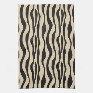 Zebra-Druck Geschirrtuch
