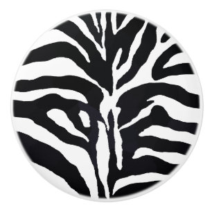 Zebra-Druck-Keramik-Griff Keramikknauf