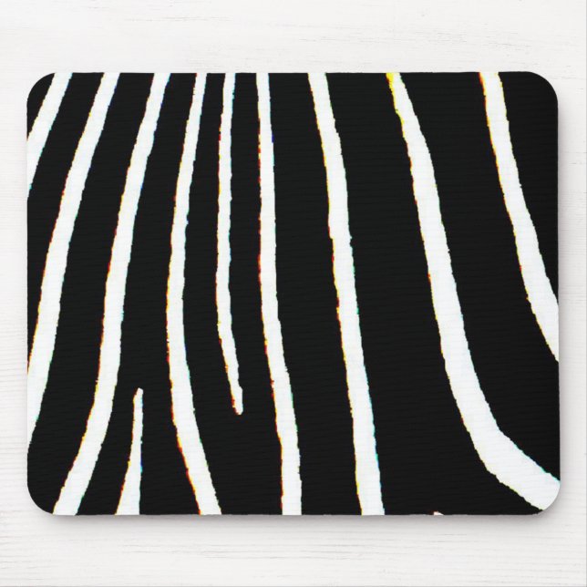 Zebra-Druck Mousepad (Vorne)