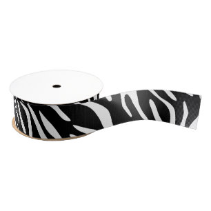 Zebra-Druck-Muster-Band Ripsband