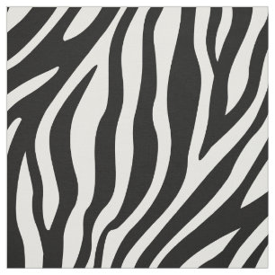 Zebra-Druck-Schwarzweiss-Streifen-Muster Stoff