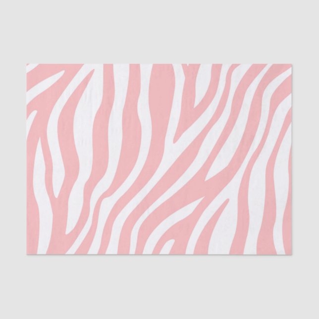 Zebra-Druck Seidenpapier (Vorderseite)