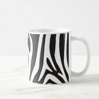 Zebra-Druck Tasse